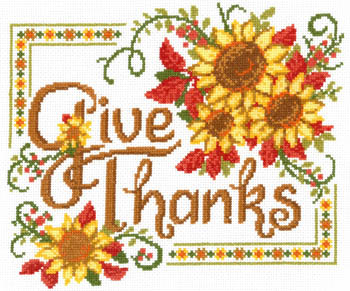 Give Thanks Sunflowers